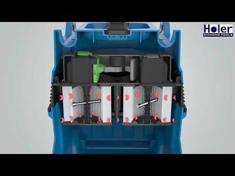 Slide 5 - Holer S9-A | Dry Vac | HEPA H13 | 1Motor | AUTOclean | inner bag (video)