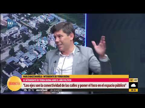 Planes y desafíos para Yerba Buena en 2026 | Entrevista al intendente Pablo Macchiarola