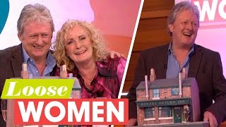 Corrie's Beverley Callard and Charles Lawson Reunited! | Loose Women video