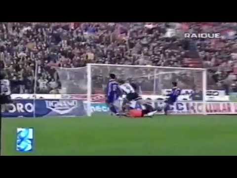 Serie A 1998-1999, day 08 Udinese - Juventus 2-2 (Zidane, F.Inzaghi, Bachini, Sosa)