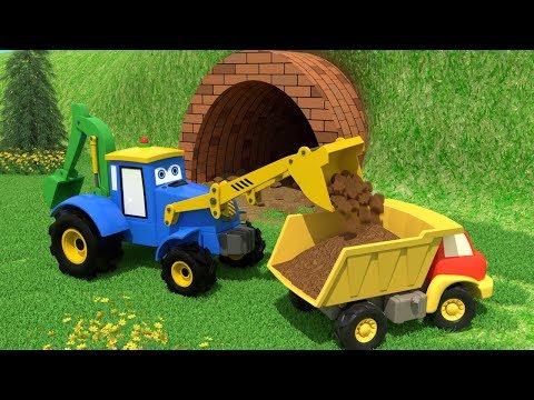 Backhoe Ted and Tunnel Construction