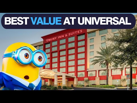 Drury Inn & Suites Near Universal Orlando | Full Tour, Review & Hidden Perks!