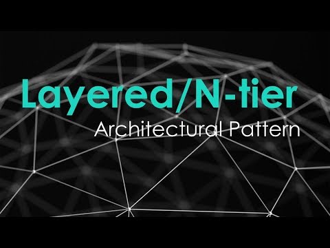 Layered/n-Tier Architectural pattern. Video