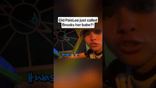 can't believe PaisLee Nelson called Brooks her babe 😳#love #nelson #shorts #trending #viral #funny
