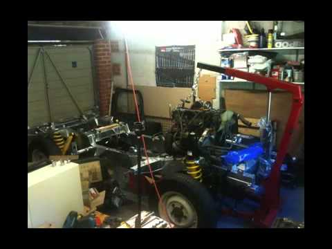 Land Rover Defender 90 200Tdi Rebuild - Chassis and Bulkhead Swap