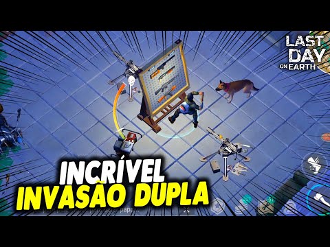 INCRÍVEL O QUE TINHA NESSA INVASÃO DUPLA - Last Day On Earth