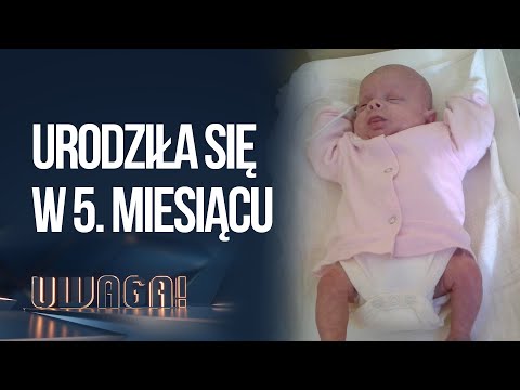 Tosia urodziła się w 5. miesiącu ciąży. „Dziś jej ręce są jej oczami” | UWAGA! TVN