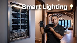 Control4 Centralized Smart Lighting In A New Smart Home. 