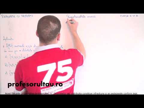 07   cls6   Rapoarte si proportii   proportionalitate inversa   exercitii   partea 1