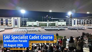 SAF Specialist Cadet School Graduation Parade - 20 Aug 2026 at Pasir Laba Camp