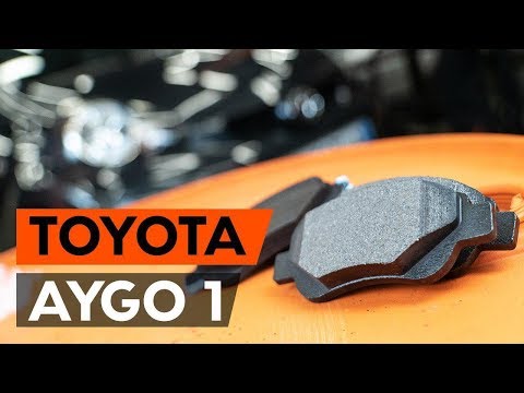 Kako zamenjati sprednjih zavorne ploščice na TOYOTA AYGO 1 (AB10) [VODIČ AUTODOC]
