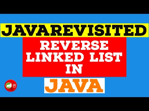 Solved How To Reverse A Linked List In Java Example Tutorial Code Below