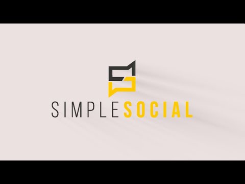 Simple Social video.