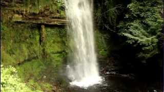 preview picture of video 'Glencar Waterfall and Ben Bulben, County Sligo, Ireland'