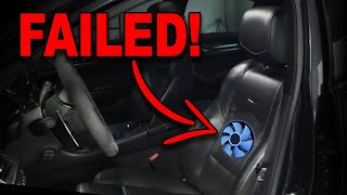 Seat Back Ventilation Repair | Cadillac CTS XTS and other GM vehicles
