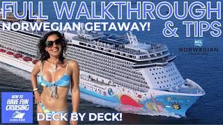 NCL Getaway Cruise Ship Full Walkthrough and Tips