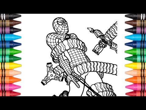 SPIDER-MAN Coloring Page #382 - Subtact - Want You (feat. Sara Skinner) [NCS Release]