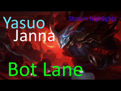 DarrkDucky | My Favorite Botlane Combo!  (Yasuo + Janna)