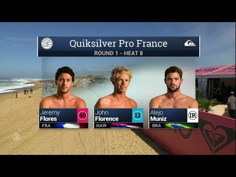 2015 Quik Pro France: R 1, H8 Recap