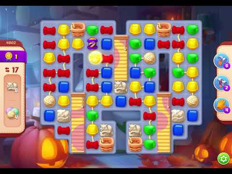 HomeScapes Level 4802 no boosters (18 moves)