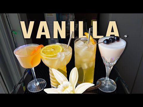 4 Easy VANILLA COCKTAILS