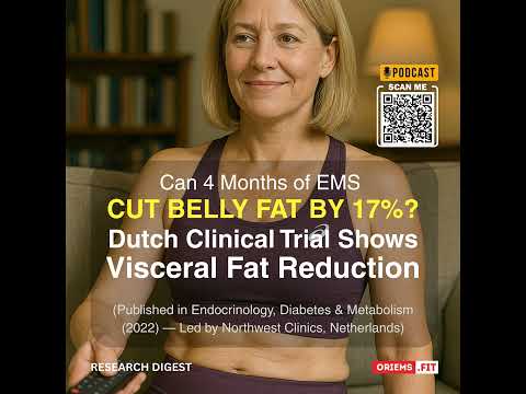 💥 Can EMS Cut 17% Belly Fat in Just 4 Months? 🇳🇱 Dutch Study Reveals Surprising Results in Older ...
