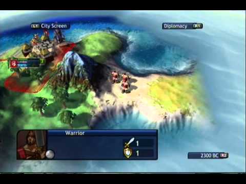 Let's Play Sid Meier's Civilization Revolution Part 1: Warlord Difficulty