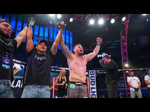 Delan Monte Upsets Emiliano Sordi With a Stunning TKO | Post Fight Interview PFL 4, 2022