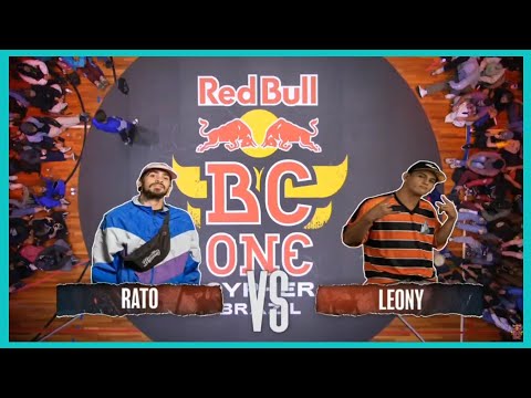 RATO vs LEONY TOP 8 BBOY / RED BULL BC ONE CYPHER BRAZIL 2022 !🔥💥💥🔥 #breaking #redbullbcone