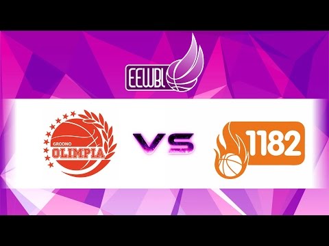 Olimpia Grodno vs 1182 Tallinn - EEWBL 25.09.15 Riga