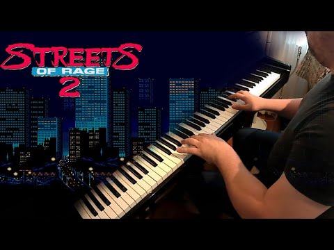Streets of Rage 2 - Slow Moon - Trio cover with sheets