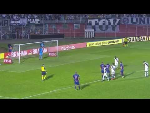 Os gols de Friburguense 5 x 4 Vasco pela 14º rodada do Cariocão 2015