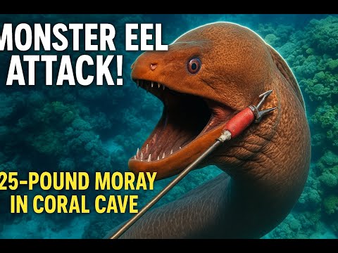 Night Spearfishing for Moray Eel – What Lurks in the Reef?