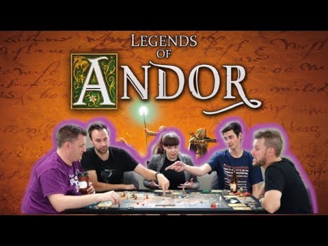 Legends of Andor - Legend 2 Board Game Session