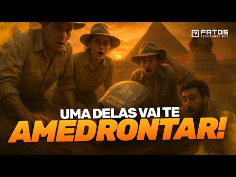 9 DESCOBERTAS Bastante ESTRANHAS sobre o Antigo EGITO!