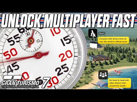 Fastest Way To Unlock Multiplayer & Sport Mode In Gran Turismo 7 - Step By Step Beginners Guide