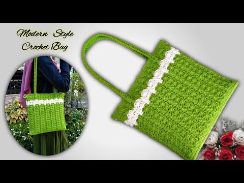 Tas Rajut Terbaru Model Modern Cara Membuat Tas Rajut Crochet Bag