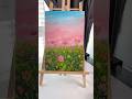 Dreamy Flower Garden Acrylic Painting