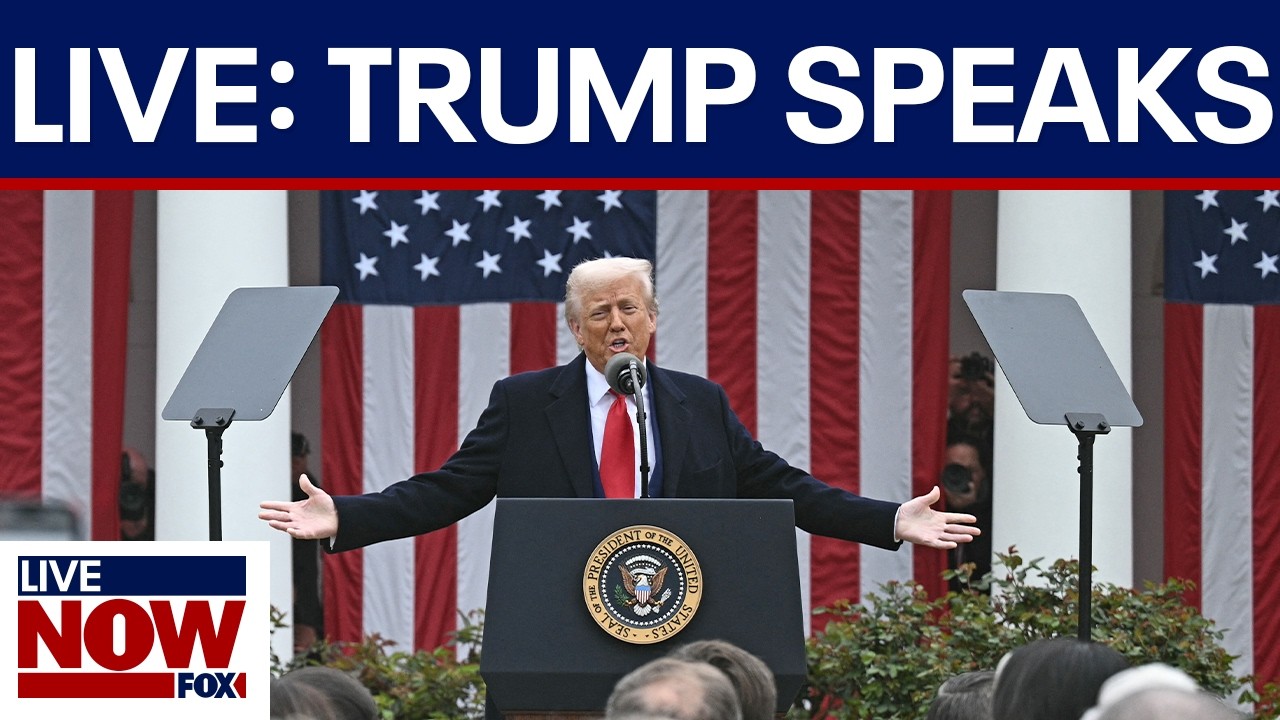 LIVE SOON: President Trump speaks at Rose Garden