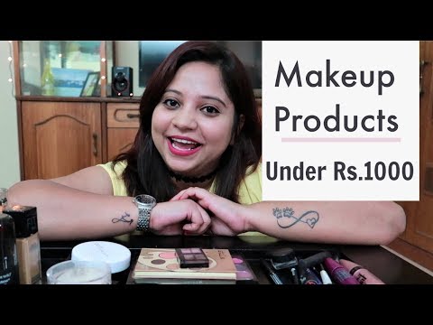 Makeup Products Under Rs. 1000 for Beginners | Best Makeup Products for Beginners