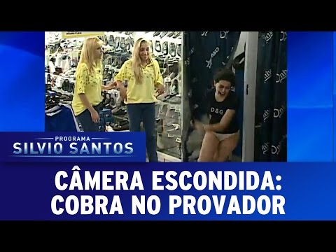 Câmera Escondida (14/08/16) - Cobra no Provador