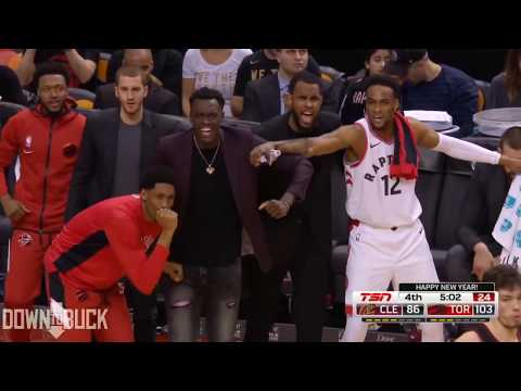 Terrence Davis flies for the And-1 slam