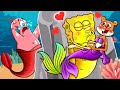 Spongebob Mermaid Story Spongebob Mermaid Love Sandy Mermaid Love Story Spongebob Animation
