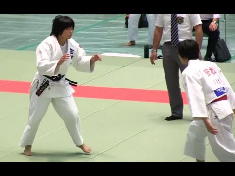 JUDO 安松春香 × 名村友薫 全日本学生柔道体重別2012-929