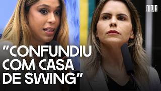 💢Clarissa Tércio usa clínica de bronzeamento para atacar pessoas trans e leva invertida brutal💢