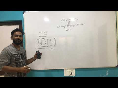 VMware 101 - Affinity and anti affinity rules