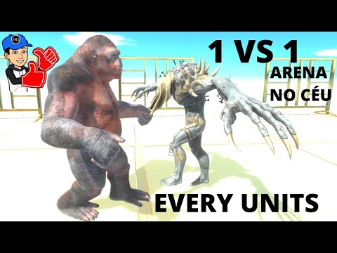 1vs1 Every Units Championship - 1vs1 Campeonato Todas as Unidades   Animal Revolt Battle Simulator