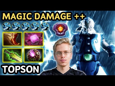 🔥 TOPSON Zeus Midlane Highlights Insane Magic Damage 🔥 Master Tier Zeus By Topson - Dota 2