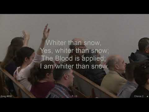 Wash me and i will be whiter than snow : Cloverdale Bibleway