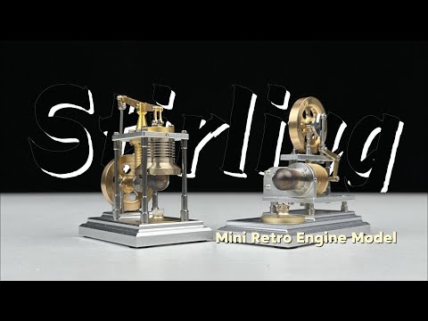 VORTRIXE & OKMO  Mini Honeybee Retro Stirling Engine Model
